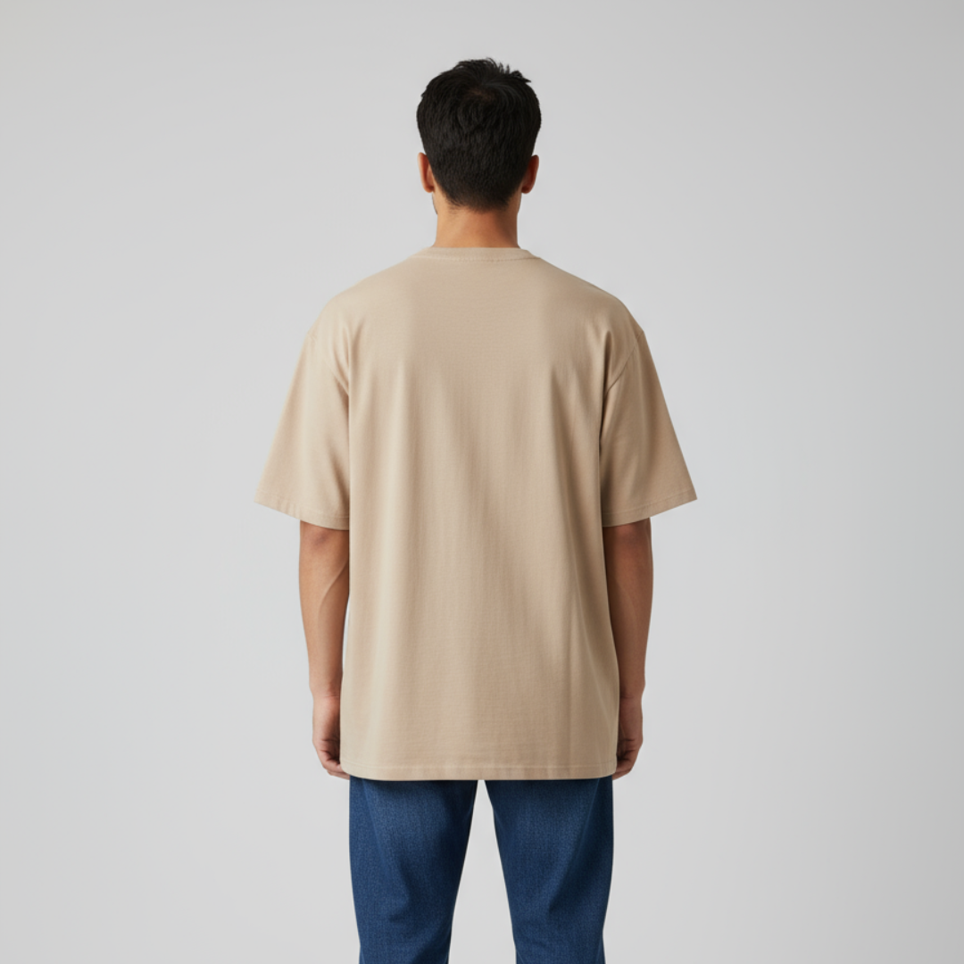 Think Positive and Positive Things Will Happen Graphic T-Shirt – Motivational Oversized Tee for Men
