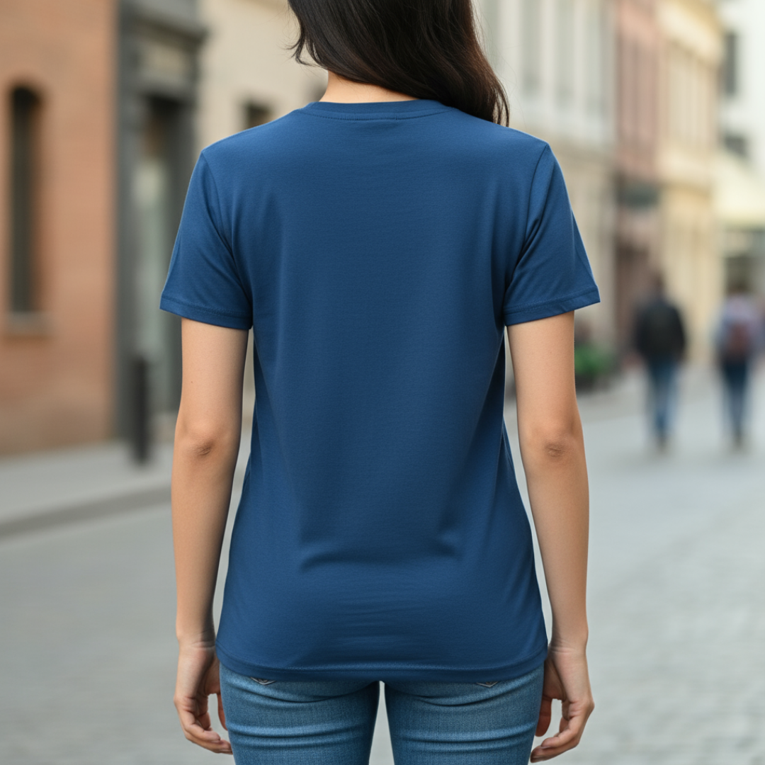 Under The Stars Graphic T-Shirt – Adventure Camping Night Sky Tee for Women