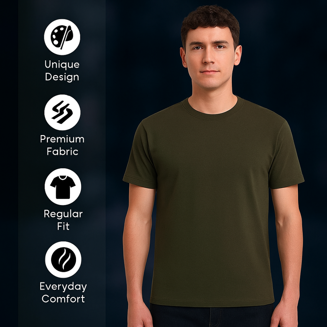 Walking Alone Reaching Beyond Graphic Regular T-Shirt – Motivational Urban Night Tee for Men