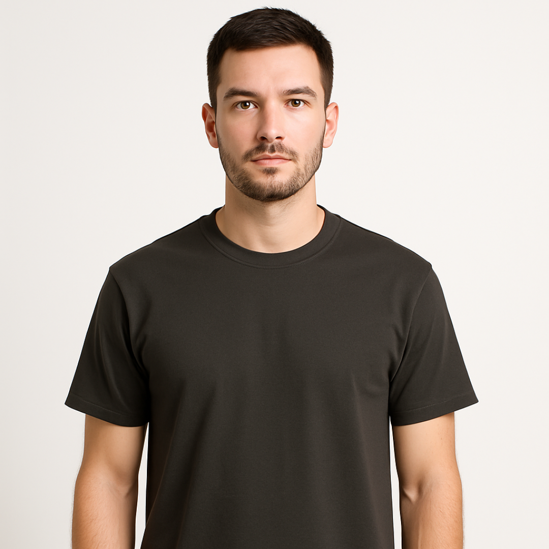 Walking Alone Reaching Beyond Graphic Regular T-Shirt – Motivational Urban Night Tee for Men